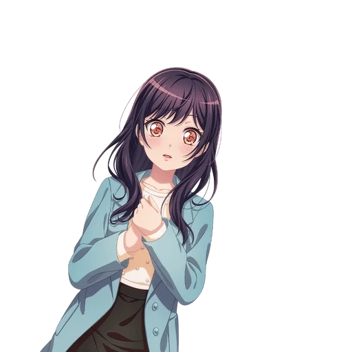 🫶 Стикер «Futaba Tsukushi» для Telegram