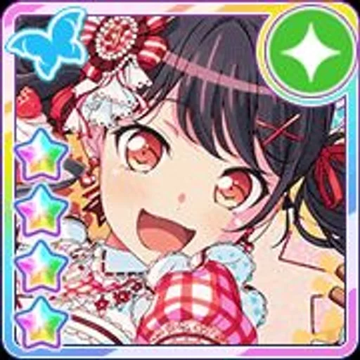 💋 Стикер «Futaba Tsukushi» для Telegram