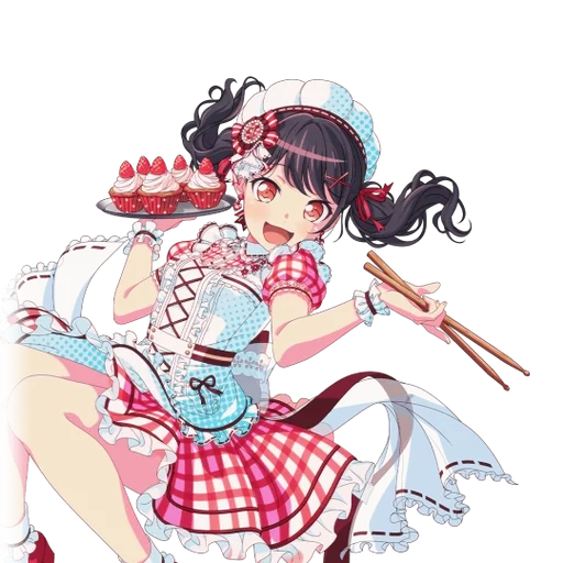 🫶 Стикер «Futaba Tsukushi» для Telegram