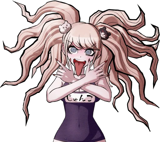 🤪 Стикер «Джунко факен Эношима» для Telegram