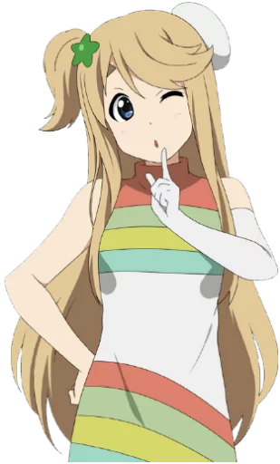 🤫 Стикер «tsumugi kotobuki» для Telegram
