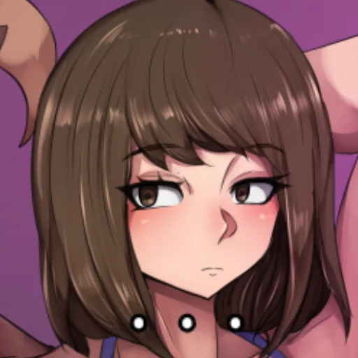 😶 Стикер «Tsuyomayo moment» для Telegram
