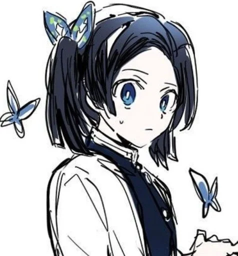 🦋 Стикер «Aoi Kanzaki» для Telegram