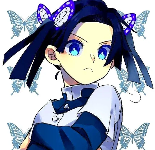 🦋 Стикер «Aoi Kanzaki» для Telegram