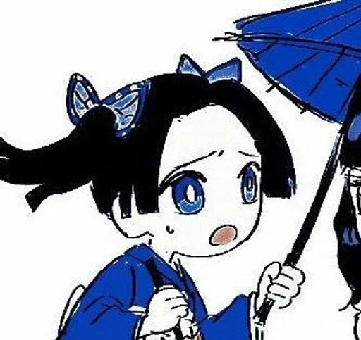 🦋 Стикер «Aoi Kanzaki» для Telegram