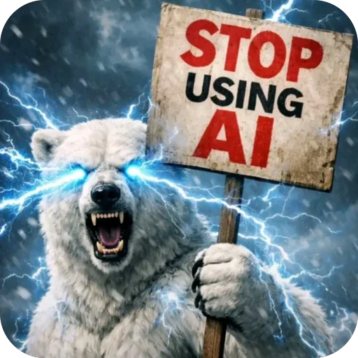 🫥 Стикер «больше» для Telegram