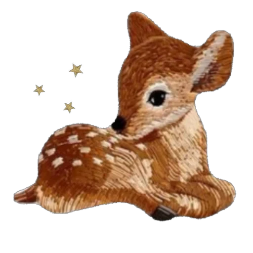 ❤ Стикер «оленята» для Telegram