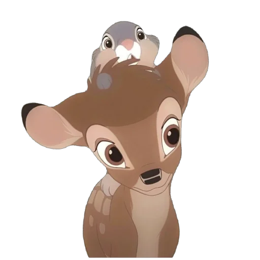 ❤ Стикер «оленята» для Telegram