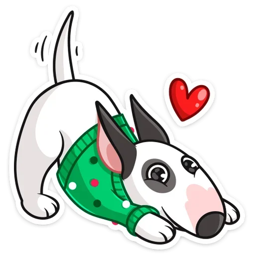 Стикерпак Новогодний Такер для Telegram