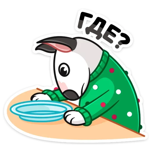 ❓ Стикер «Новогодний Такер» для Telegram