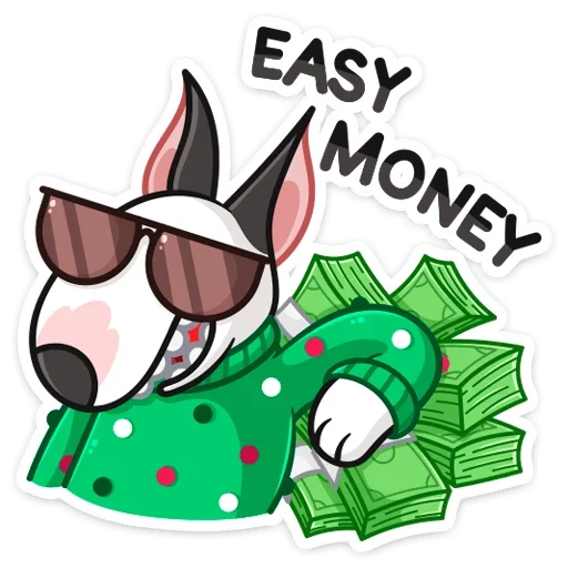 😎 Стикер «Новогодний Такер» для Telegram
