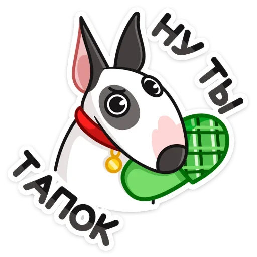 Стикер 3 Такер