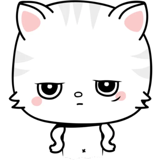 😠 Стикер «Котенок Туфио» для Telegram