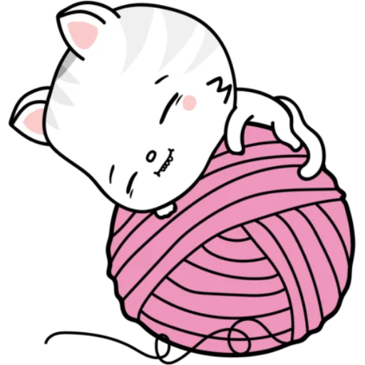 🧶 Стикер «Котенок Туфио» для Telegram