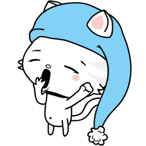 😴 Стикер «Котенок Туфио» для Telegram