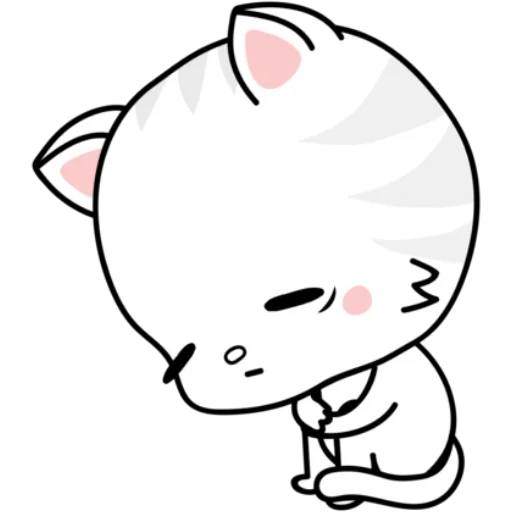 😔 Стикер «Котенок Туфио» для Telegram