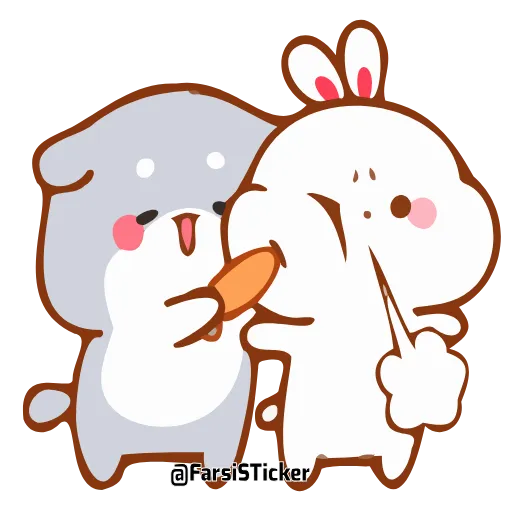 😜 Стикер «Tuji Love» для Telegram