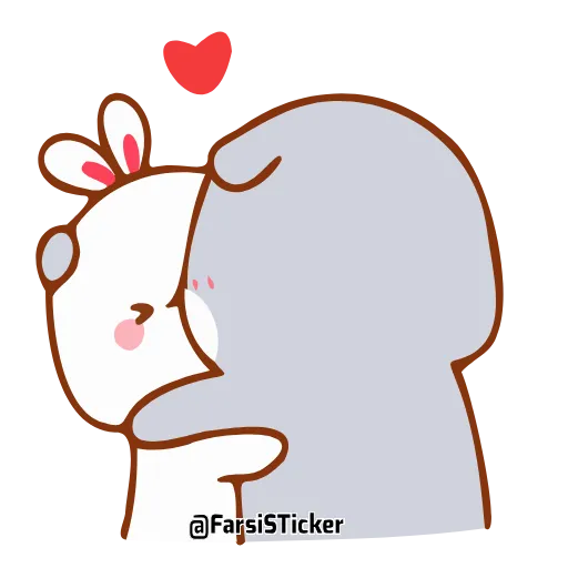 😘 Стикер «Tuji Love» для Telegram
