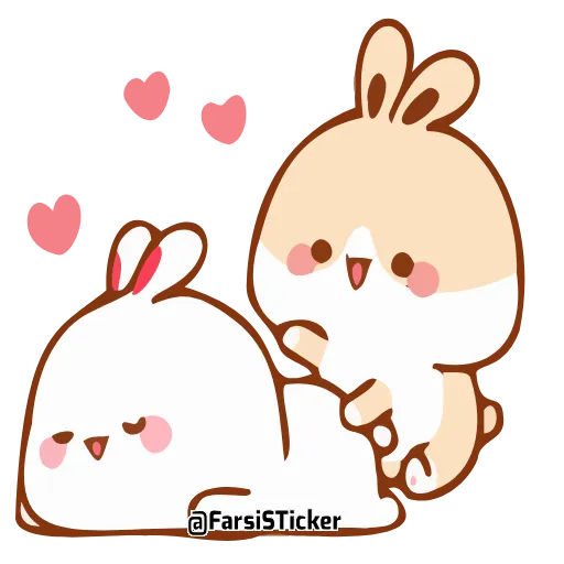 😈 Стикер «Tuji Love» для Telegram