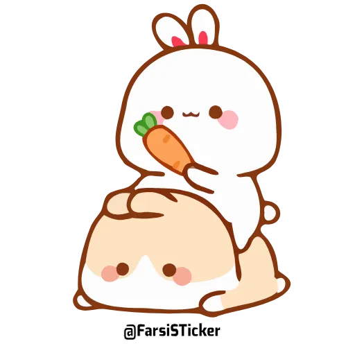 😌 Стикер «Tuji Love» для Telegram