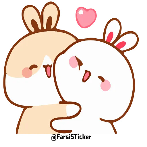 😍 Стикер «Tuji Love» для Telegram