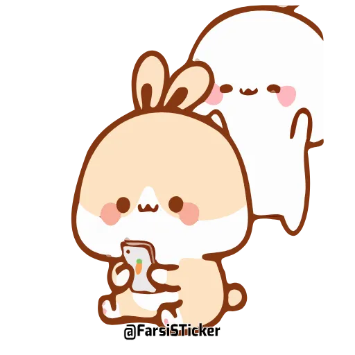 😍 Стикер «Tuji Love» для Telegram