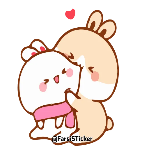😍 Стикер «Tuji Love» для Telegram