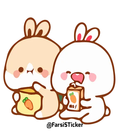 🧃 Стикер «Tuji Love» для Telegram