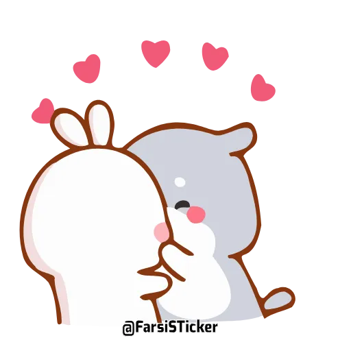 👄 Стикер «Tuji Love» для Telegram