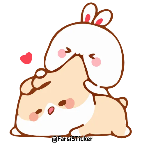 ❤️ Стикер «Tuji Love» для Telegram