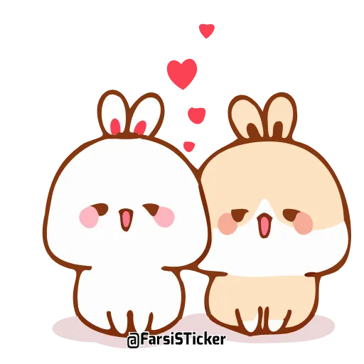 😍 Стикер «Tuji Love» для Telegram
