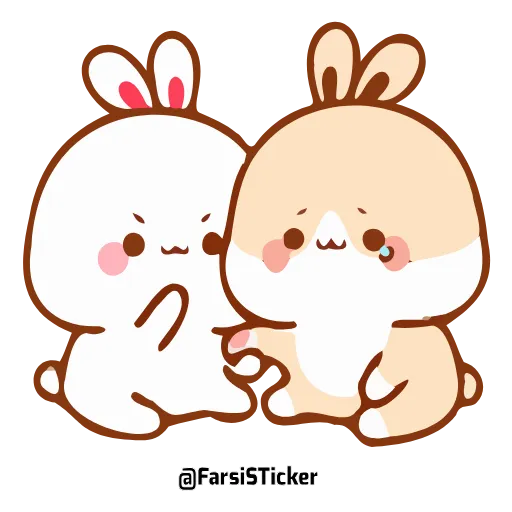☹️ Стикер «Tuji Love» для Telegram