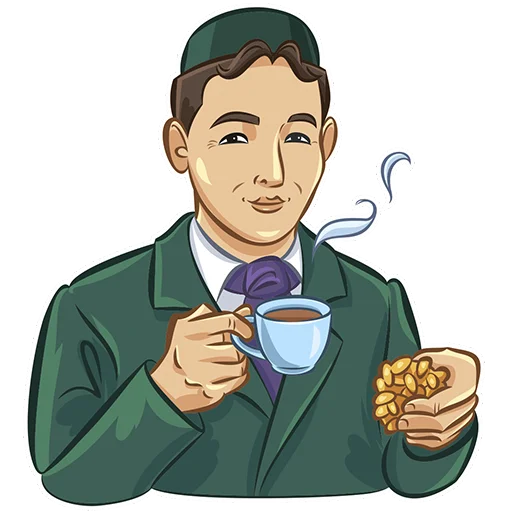 😋 Стикер «Габдулла Тукай» для Telegram