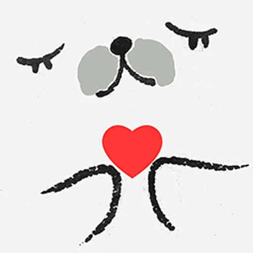 ❤️ Стикер «ТЮЛЕНТЯЙКА» для Telegram