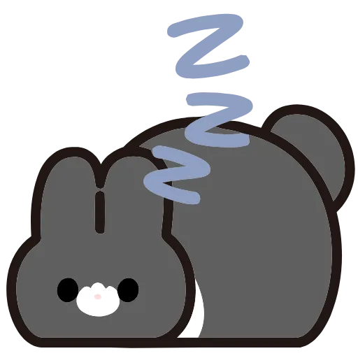 😴 Эмодзи «Tulip Bunny» для Telegram