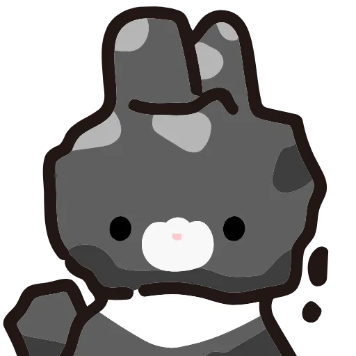 ❕ Эмодзи «Tulip Bunny» для Telegram