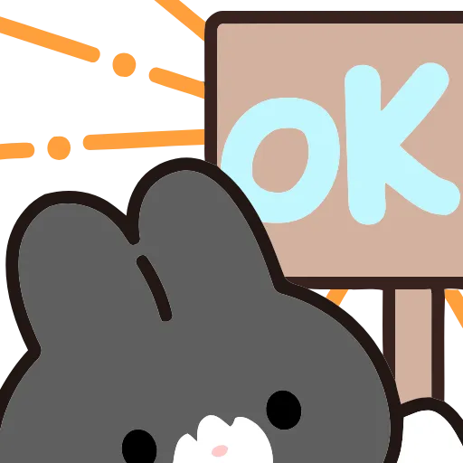 🆗 Эмодзи «Tulip Bunny» для Telegram