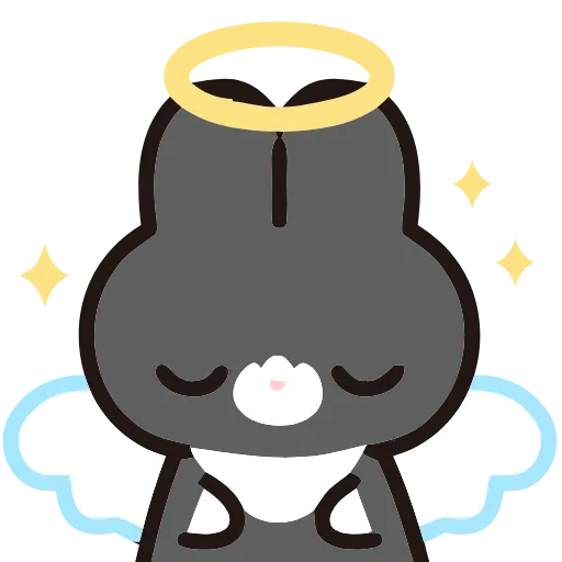 😇 Эмодзи «Tulip Bunny» для Telegram