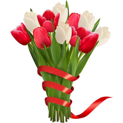 🌷 Стикер «Tulips» для Telegram
