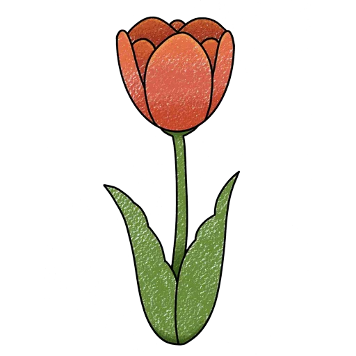 🌷 Стикер «Tulips» для Telegram