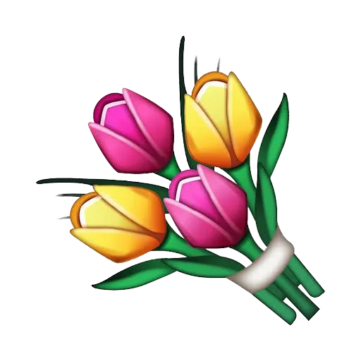 🌷 Стикер «Tulips» для Telegram