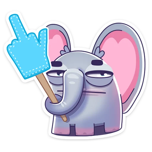 🖕 Стикер «Tumbo» для Telegram