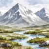 🤩 Эмодзи «тундра, Териберка, Мурманск» для Telegram