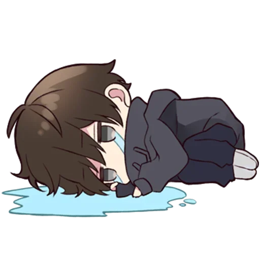 😭 Стикер «2pac anime» для Telegram