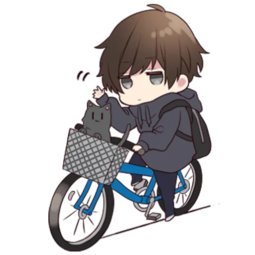 🚴‍♀️ Стикер «2pac anime» для Telegram