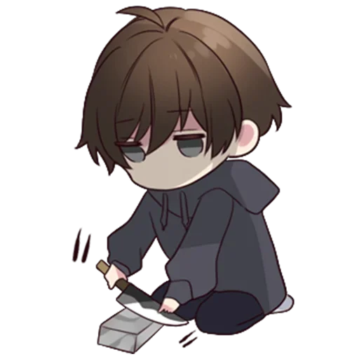 🔪 Стикер «2pac anime» для Telegram