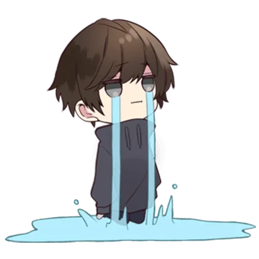 😭 Стикер «2pac anime» для Telegram