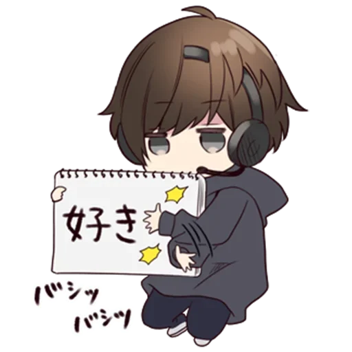 📝 Стикер «2pac anime» для Telegram