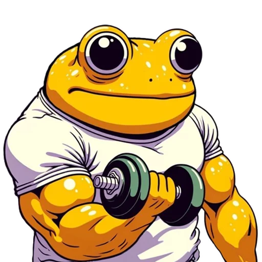 💪 Стикер «TURBO TOADS» для Telegram