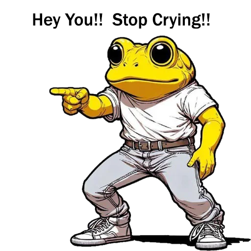 ✋ Стикер «TURBO TOADS» для Telegram